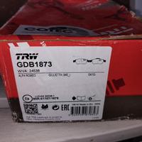 pastiglie freni Alfa Romeo Giulietta 