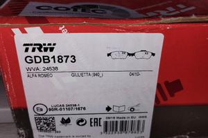 pastiglie freni Alfa Romeo Giulietta 