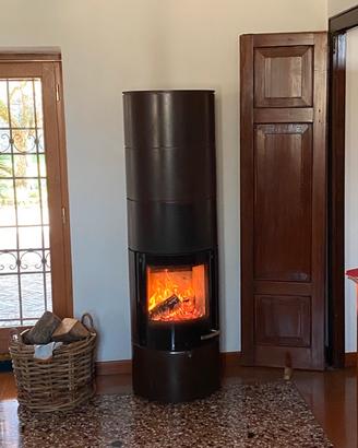 Stufa skantherm milano legna