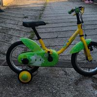 Bici bambino Bwin 14 pollici perfetta