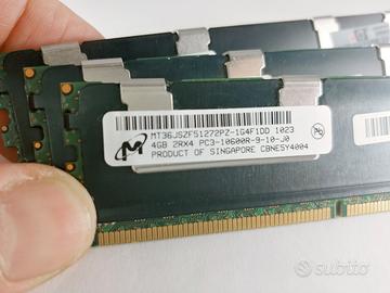 Ram Micron MT36JSZF51272PZ 4gb RAM PC3-10600R-9-10