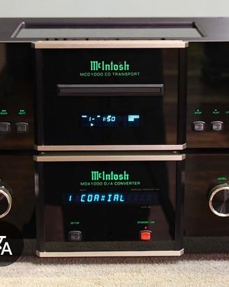 Mc intosh Mcd/Mda 1000 meccanica e Dac Top di gamm