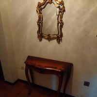 consol d'ingresso con specchio 