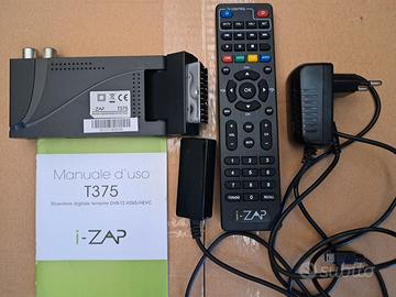 Decoder TV Digitale Terrestre DVB T2 HD i-ZAP