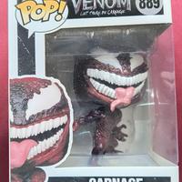 Funko Pop #889 di Carnage, dal film Venom, nuova