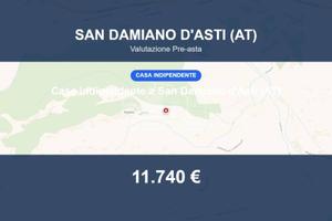 Immobile in asta di 93 m² con box auto a San Damia