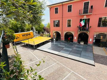 Pista da Ballo Modulare in Acciaio 12x12