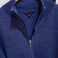 Maglione con cerniera davanti al collo-OVS tg. XL 