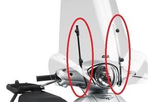 ATTACCHI GIVI A107AFM PER PARABREZZA 107A PER PIAG