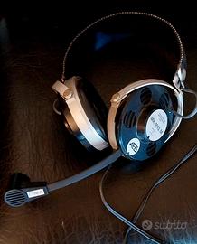 CUFFIA STEREO VINTAGE CON MICROFONO