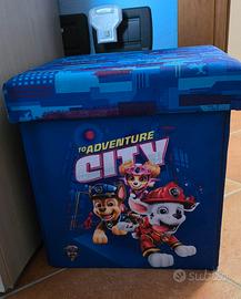 pouf contenitore Paw Patrol 