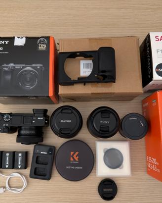Sony a6400 kit + accessori