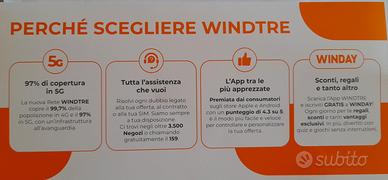 scheda sim windtre