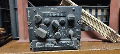 Pannello Radio Militare Vintage Plessey C1607/4