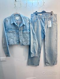 Completo Zara  denim jeans taglia M