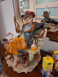 statuetta in ceramica 