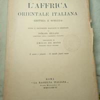 l'Africa orient.Italiana (Eritrea e Somalia)  1933