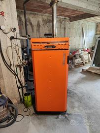 Caldaia Pellet Thermorossi 28kW + Boiler Puffer