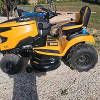 Tagliaerba. Rimorchio. Motosega