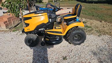 Tagliaerba. Rimorchio. Motosega