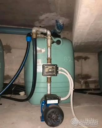 Impianto autoclave con serbatoio 300 litri