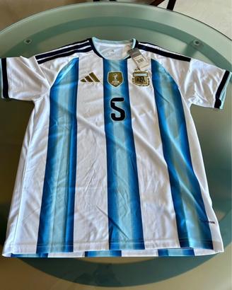 Maglia mondiali Argentina Paredes XL 5
