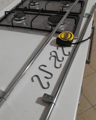 Barre acciaio cucina