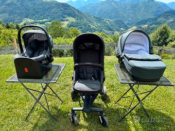 Trio Passeggino Foppapedretti Up3 con Isofix