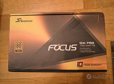 Lotto cpu ryzen 7 3800 e alimentatore seasonic