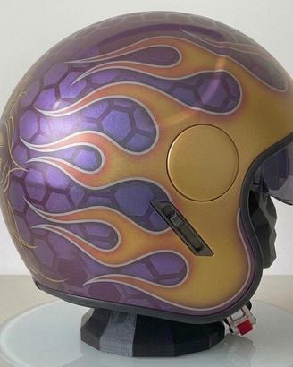 Casco aerografato FLAME