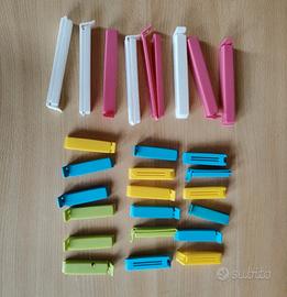 26 Clips per chiusura sacchetti