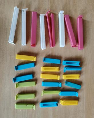 26 Clips per chiusura sacchetti
