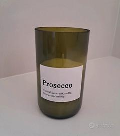 Candela profumata al prosecco