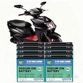 Batteria al Sale H2W 12.4V 20Ah 248Wh 300CCA Si