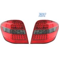 FANALI MERCEDES ML W164 05-08 LED ROSSO FUMÉ