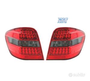 FANALI MERCEDES ML W164 05-08 LED ROSSO FUMÉ