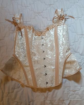 Corsetto bustier stile vittoriano