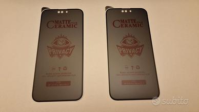 Pellicola ceramic opaca privacy iPhone 14 pro max - Telefonia In vendita a  Caserta