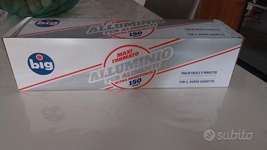 rotolo di carta alluminio  da 150 mt