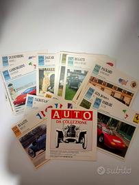 schede auto da collezione DeAgostini 1992