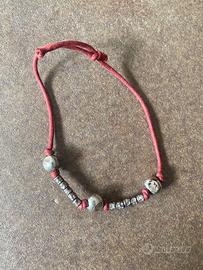 Dodo pomellato bracciale argento