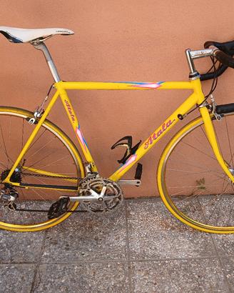 bici da corsa campagnolo con tripla corona