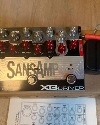 Preamp per basso Tech 21 SansAmp Xb Driver