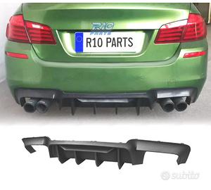 DIFFUSORE BMW F10 10-17 LOOK COMPETITION NERO OPAC