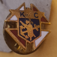 Spilla distintivo cavalieri di Colombo