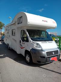 Camper mansardato Fiat Pilote