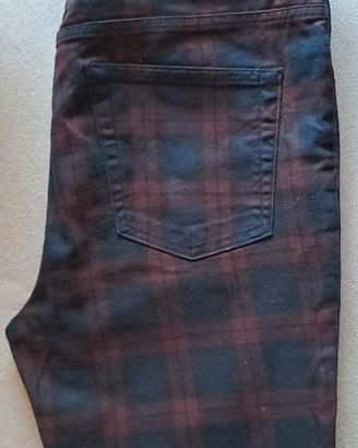 Pantalone uomo quadretti