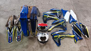 Due Coppie di Plastiche Sherco 300 2015