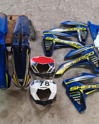 Due Coppie di Plastiche Sherco 300 2015