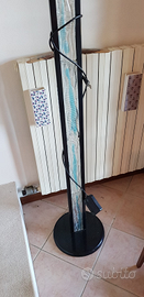 Piantana da salotto vetro e ferro